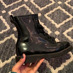 Rubber Dr.Martins with Ribbon